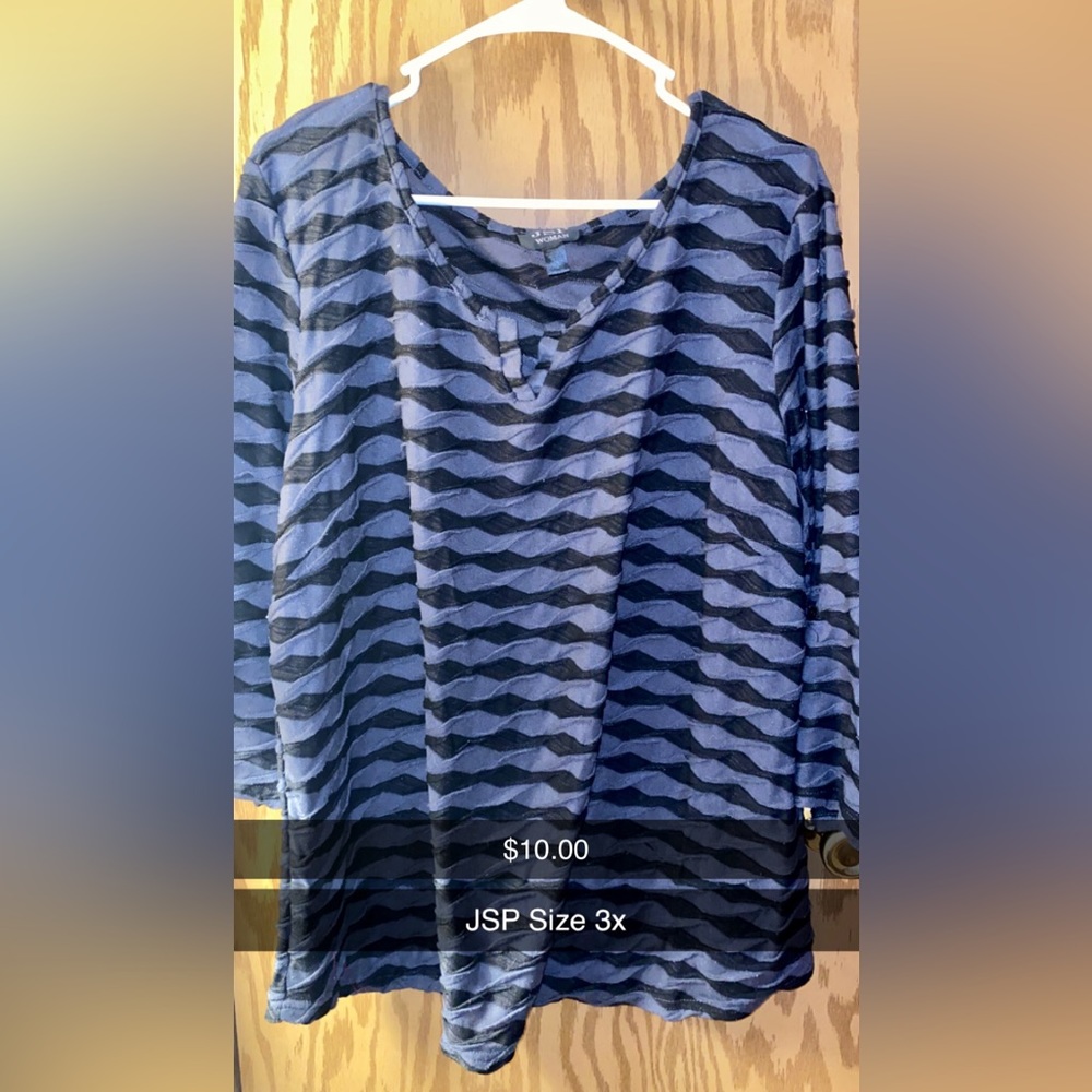 Navy Blue Blouse